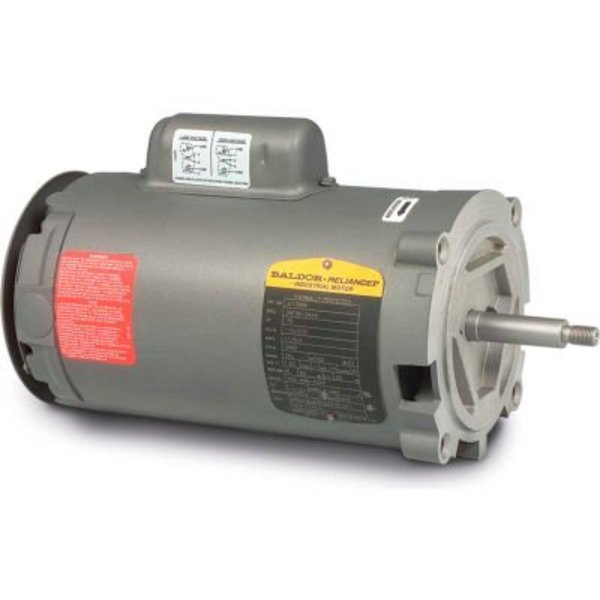 Baldor-Reliance Baldor-Reliance Motor JL1303A, .5HP, 3450RPM, 1PH, 60HZ, 56J, 3420L, OPEN, F1 JL1303A